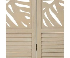 Homestyle4U Kambario pertvara, 120x2.2x170 cm, ruda