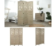 Homestyle4U Kambario pertvara, 120x2.2x170 cm, ruda