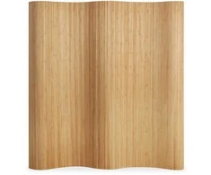 Homestyle4U Kambario pertvara, bambukas, 200x250 cm, ruda