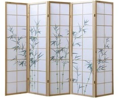 Homestyle4U Kambario pertvara, 220x2.2x175 cm, balta