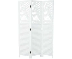 Homestyle4U Kambario pertvara, 120x2.2x170 cm, balta