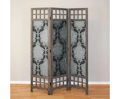 Homestyle4U Kambario pertvara, 120x2x170 cm, ruda