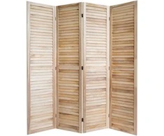 Homestyle4U Kambario pertvara, 160x2x170 cm, ruda