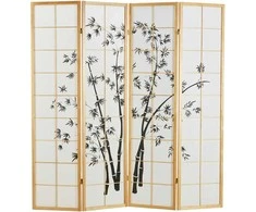 Homestyle4U Kambario pertvara, 176x2x179 cm, ruda
