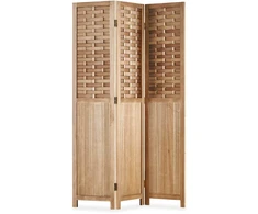 Homestyle4U Kambario pertvara, 120x2,2x170 cm, ruda