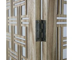 Homestyle4U Kambario pertvara, 120x1,7x170 cm, ruda