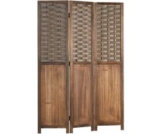 Homestyle4U Kambario pertvara, 120x2.2x170 cm, ruda