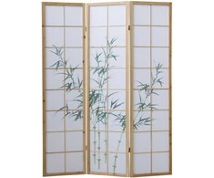 Homestyle4U Kambario pertvara, 132x2.2x175 cm, ruda