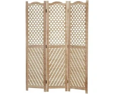 Homestyle4U Kambario pertvara, 120x2x170 cm, ruda