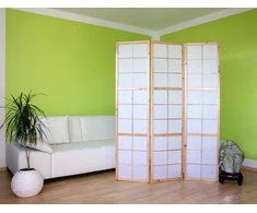 Homestyle4U Kambario pertvara, 132x2.2x175 cm, ruda