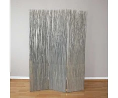 Homestyle4U Kambario pertvara, 120x3x170 cm, pilka
