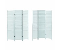 Homestyle4U Kambario pertvara, 130x2,2x175 cm, balta
