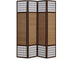 Homestyle4U Kambario pertvara, 160x200x1,8 cm, ruda