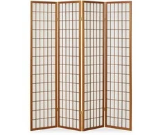 Homestyle4U Kambario pertvara, 176x2,2x175 cm, ruda