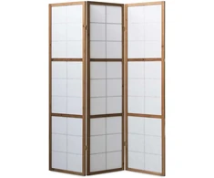 Homestyle4U Kambario pertvara, 132x2.2x175 cm, ruda