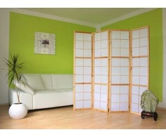 Homestyle4U Kambario pertvara, 176x2,2x175 cm, ruda