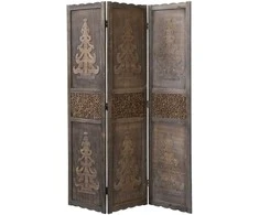 Homestyle4U Kambario pertvara, 120x2x170 cm, ruda