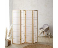 Homestyle4U Kambario pertvara, 176x2.2x175 cm, ruda