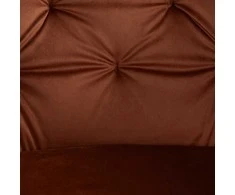 Homestyle4U Valgomojo kėdė, 59x89x62.5 cm, ruda