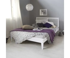 Homestyle4U Lova, 146x207 cm, balta, Medžiagos storis: 20 mm