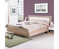 Homestyle4U Lova, 178.5x100.5x208 cm, ruda, balta
