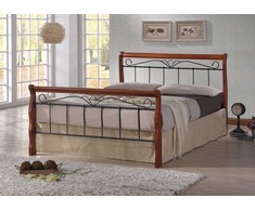 Homestyle4U Lova, 165x214x103 cm, juodai ruda