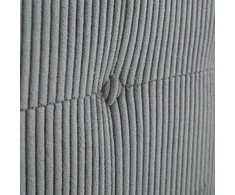 Homestyle4U Lova, 145.5x95x211 cm, pilka