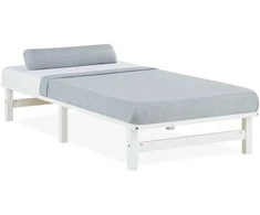 Homestyle4U Lova, 90x200 cm, balta