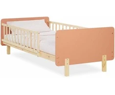 Homestyle4U Vaikiška lova, 100x67x208 cm, raudona