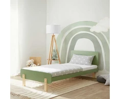 Homestyle4U Lova, 95x76.5x209 cm, žalia