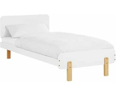 Homestyle4U Lovos rėmas, 95x76,5x209 cm, balta