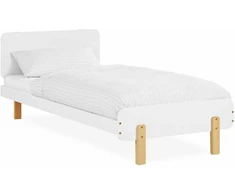 Homestyle4U Lovos rėmas, 95x76,5x209 cm, balta