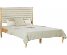 Homestyle4U Lova, 148x120x204 cm, smėlio spalvos