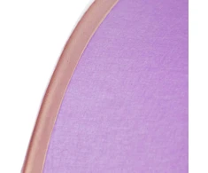 Homestyle4U Aukšta lova, 207.5x160x99.5 cm, balta, violetinė, oranžinė