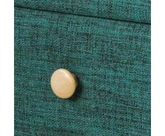Homestyle4U Naktinis staliukas, 46,5x62x37 cm, mėlynas