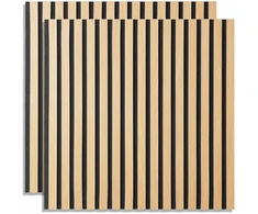 Homestyle4U Sieninė plokštė, 60x60x2.5 cm, ruda