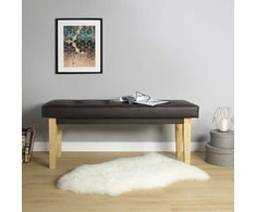 Homestyle4U Suolas, 103x41x47 cm, Ruda