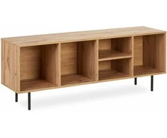 TV staliukas Homestyle4U TV spintelė, 140x52x35,5 cm, ruda