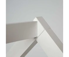 Homestyle4U Vaikiška lovos rėmas, 206x160x98 cm, balta