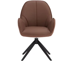 Homestyle4U Valgomojo stalas su kėdėmis, 200x95x76 cm, ruda, juoda