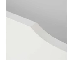 Homestyle4U Viengulė lova, 94,5x204,5x66,7 cm, balta