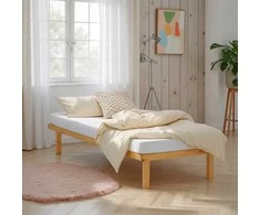 Homestyle4U Lova, 90x33x200 cm, ruda