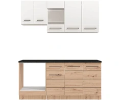 Homestyle4U Virtuvės spintelė, 180x200x60 cm, balta
