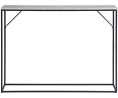 House Konsolinis stalas, Vita, 110x26x80 cm, Juodas