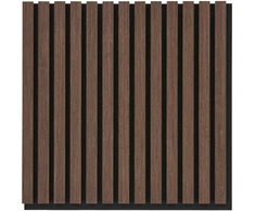 House Nordic Akustinė plokštė, Medžio furniruotas sluoksnis, 520x520 mm, Riešutas