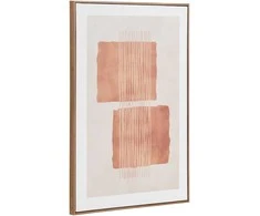 House Nordic Drobės spaudinys, Mina, 50x70 cm, smėlio spalvos