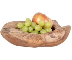 House Nordic Dubuo, Rio dubuo iš tikmedžio, Ø20x8 cm, Natūralus
