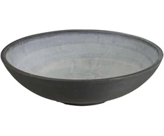 House Nordic Gėlių dubuo, Waterflower-Bowl, 60x60x16.5 cm, pilka, kompozitas