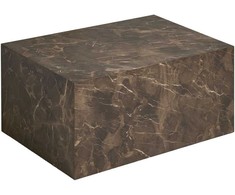 House Nordic Kavos staliukas 60x80x40 cm rudas