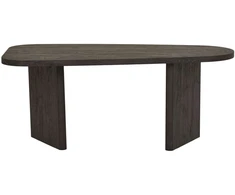 House Nordic Kavos staliukas, Melo, 50x100x41 cm, Tamsiai rudas